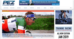 Desktop Screenshot of pezcyclingnews.com